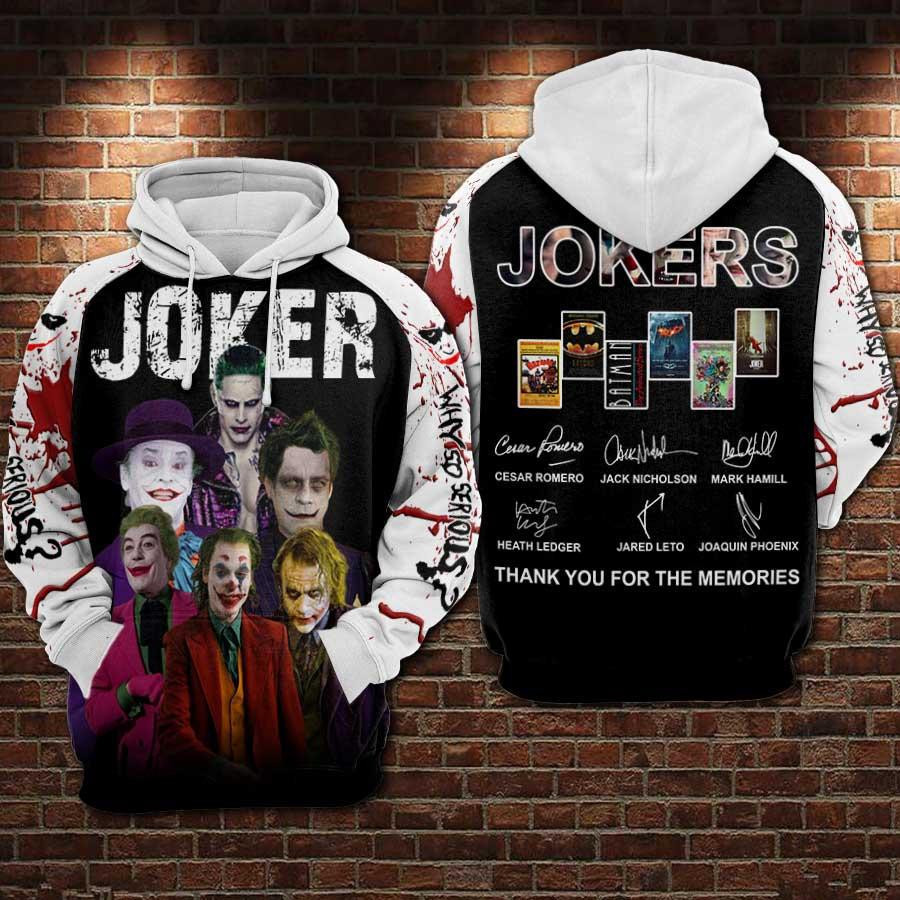Joker All Time Legends Hoodie & Zip Hoodie