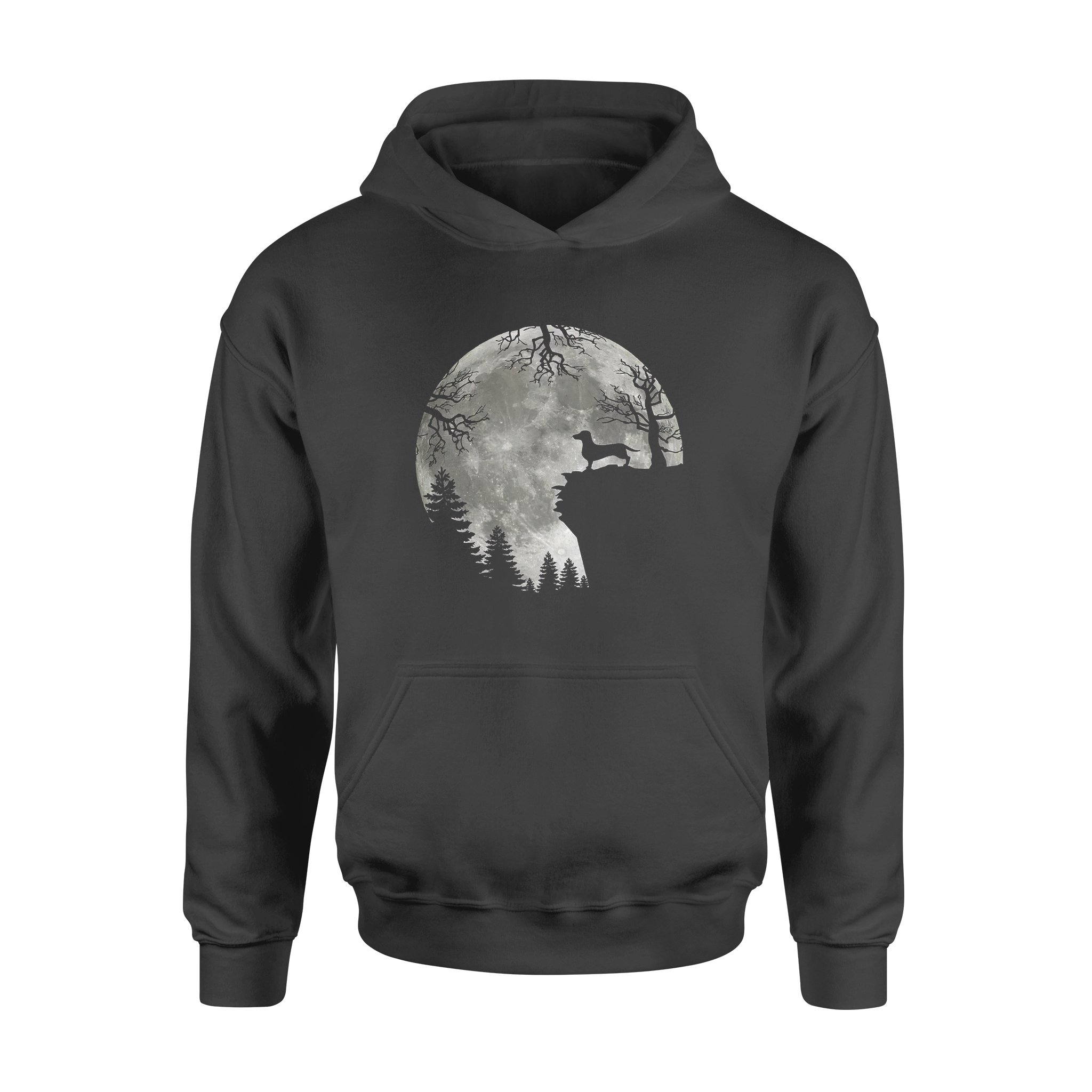 Moon Dachshund Forest – Standard Hoodie