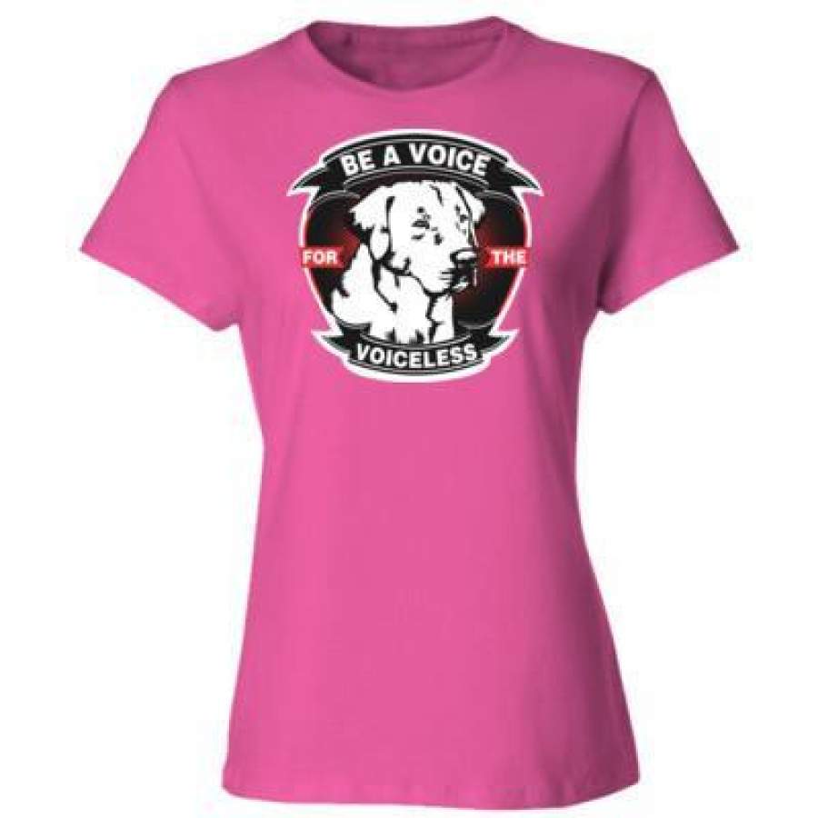 AGR Be A Voice For The Voiceless – Ladies’ Cotton T-Shirt