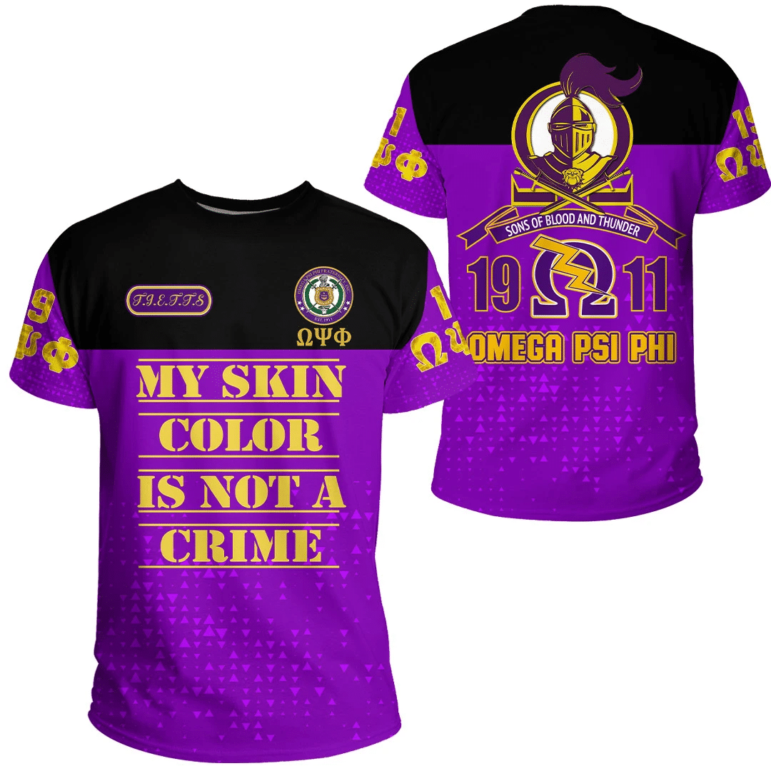 Africa Zone T-Shirt – Omega Psi Phi T-Shirt A7