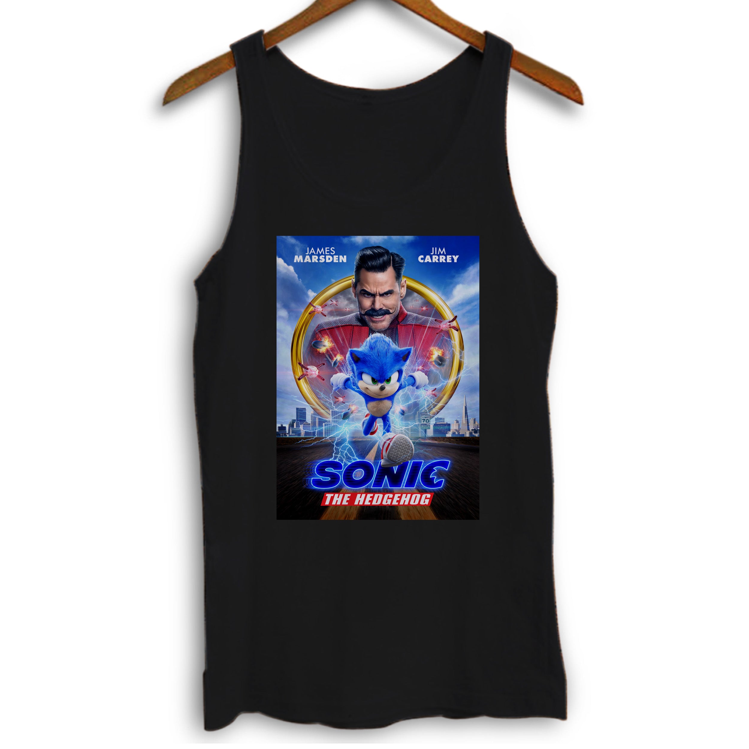 Sonic The Hedgehog Poster Tanktop Women