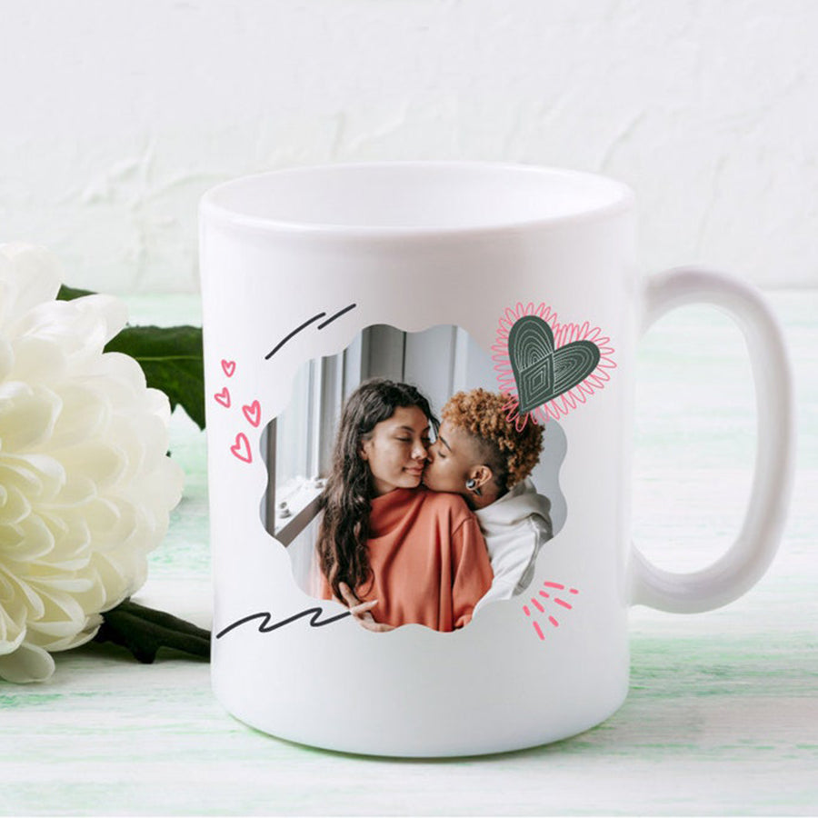 Personalized Gifts For Mom, Customized Valentine’S Day Mug Personalized Mug Photo Mug Gift For Him Gift For Her Personalize Your Gift