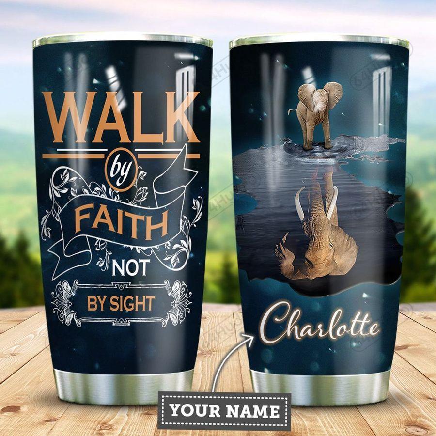 Higozy™ Elephant Personalized Stainless Steel Tumbler, great ideal for family and friends- LV989