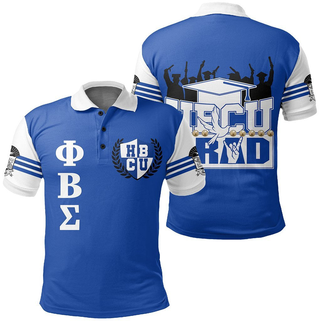 Fraternity Polo – Phi Beta Sigma Hbcu Graduation Polo Shirt