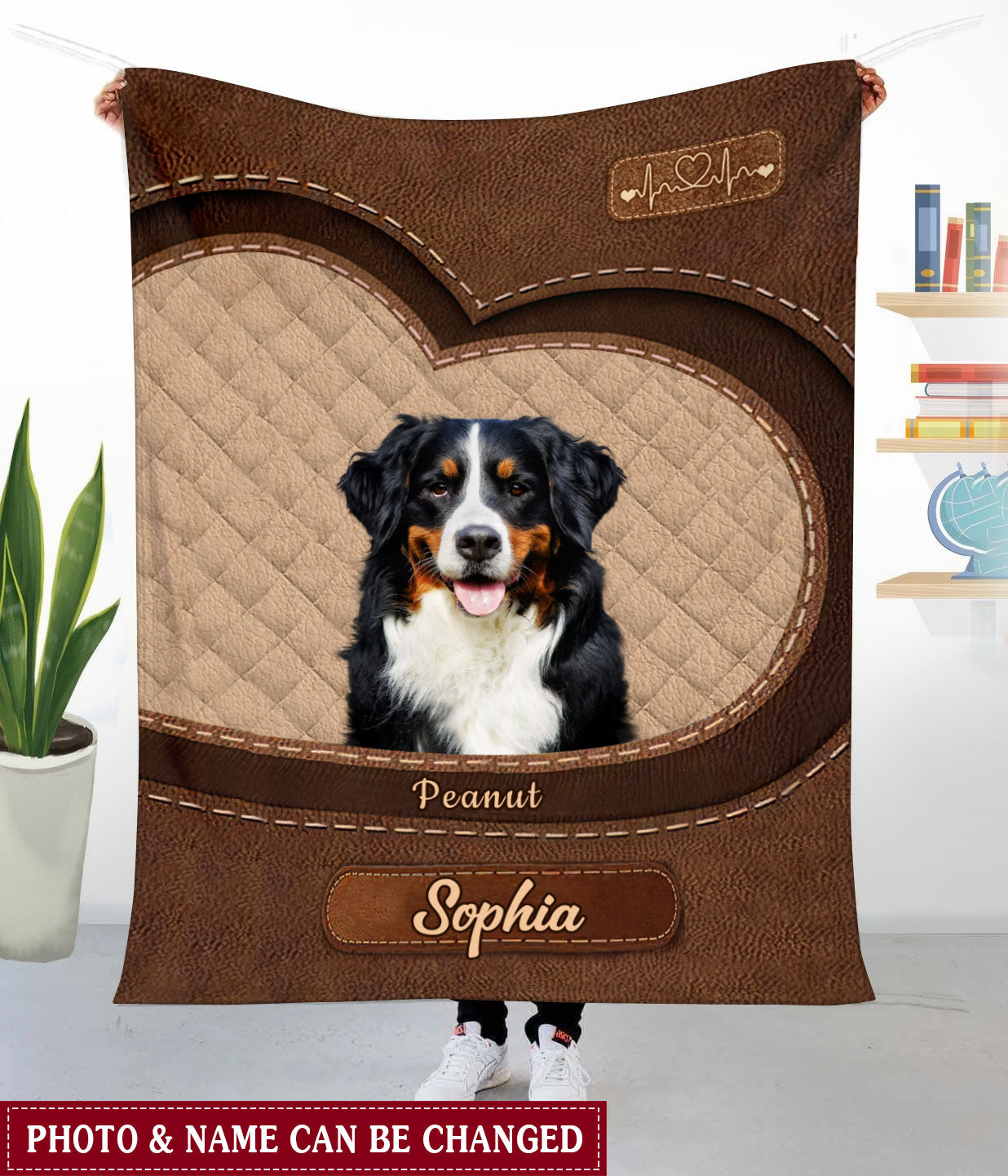 Custom Photo Dog Mom Puppy Pet Dogs Lover Personalized Blanket Nvl25Feb22Tt1 Tt