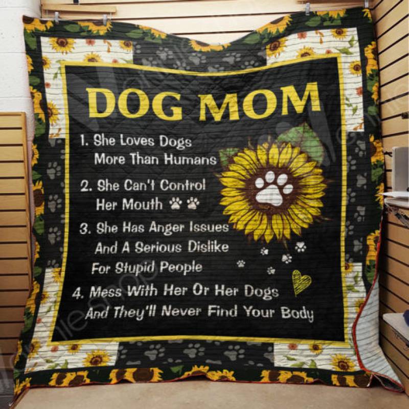 Dog Mom Blanket SEP1601 95O47