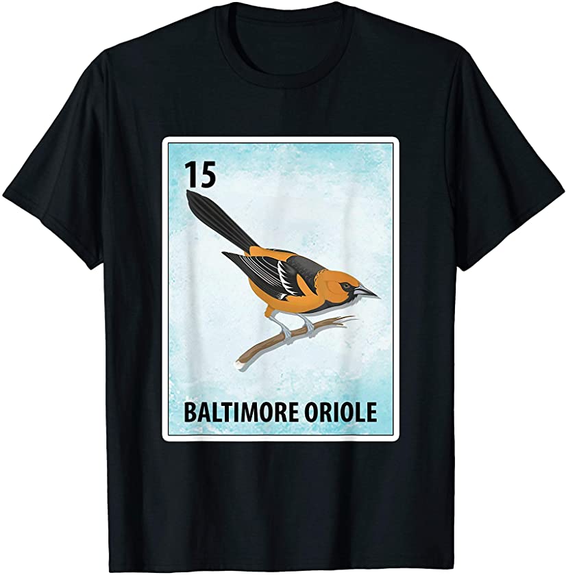 Baltimore Oriole Mexican Bird Cards T-Shirt