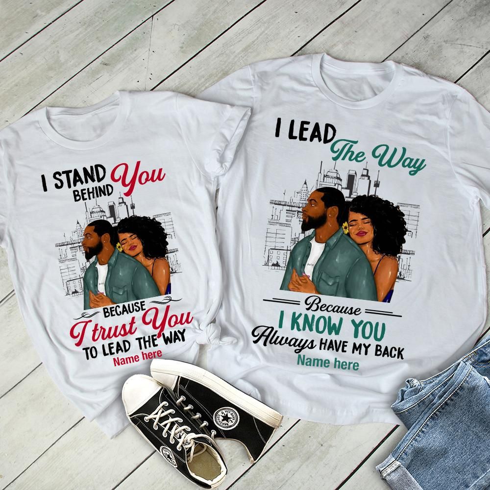 Personalized Lead The Way Black Couple Gifts for Husband, Gift for Wife ...