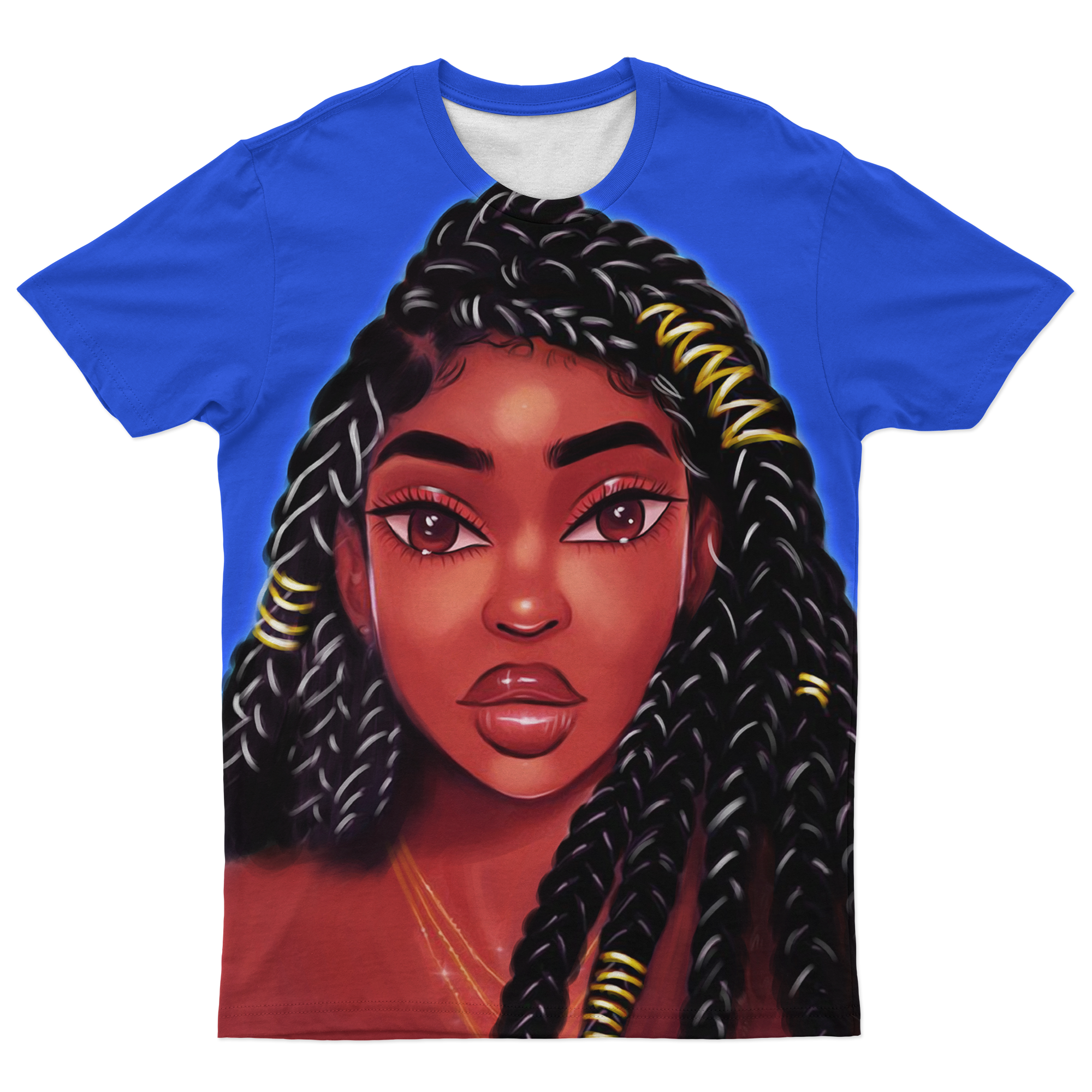 Greek Life T-Shirt – Dreadlock Black Queen Pareeshy T-Shirt