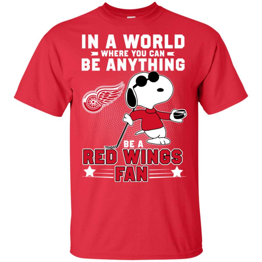 Love To Be A Detroit Red Wings Fan T Shirt