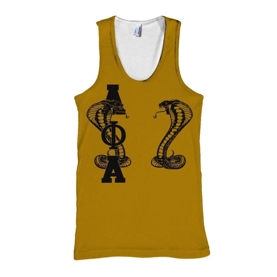 Wonderprint Tank Top  Alpha Phi Alpha Corba Tank Top