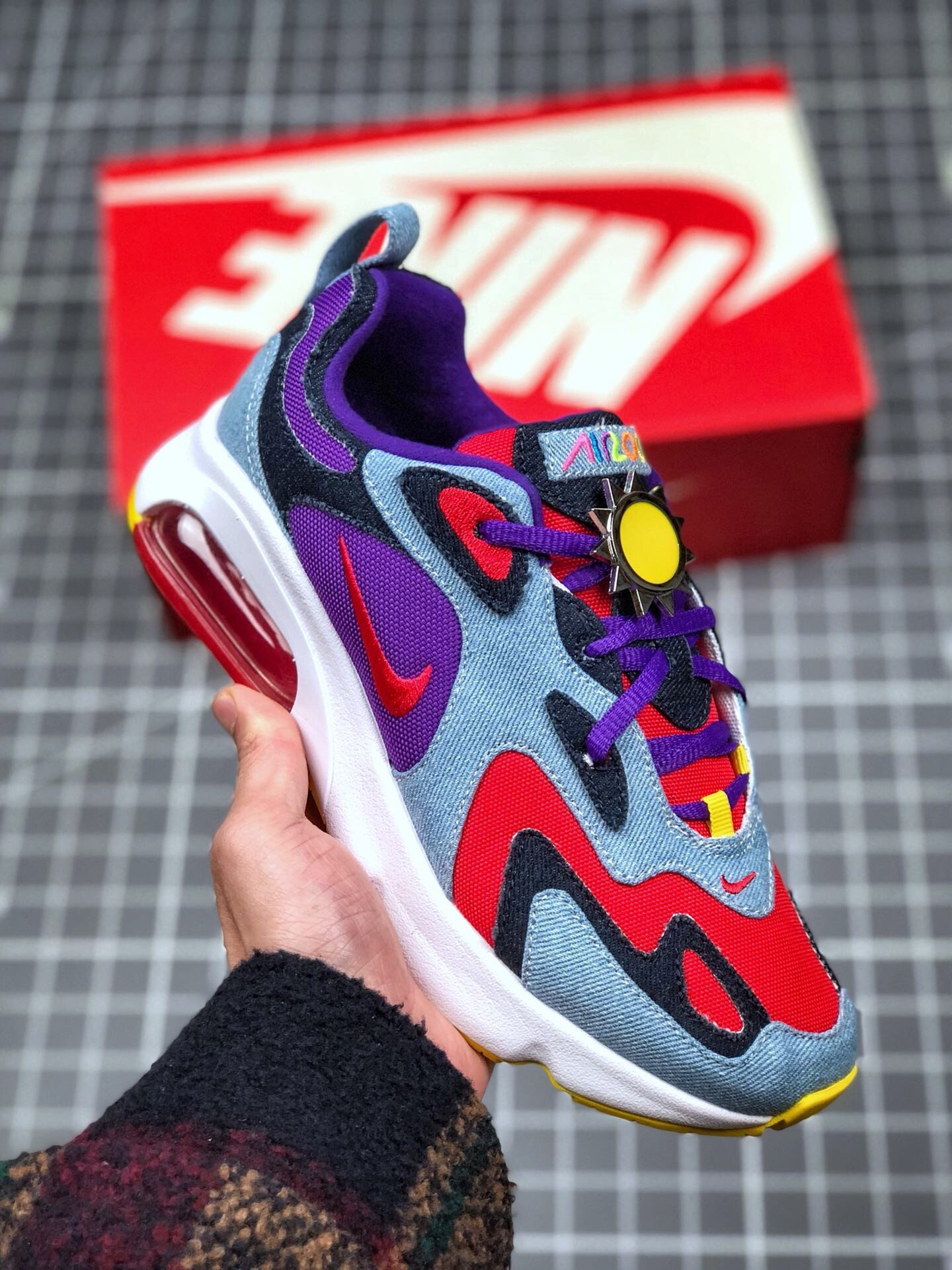 Nike Air Max 200 Voltage PurpleUniversity Red 5339907