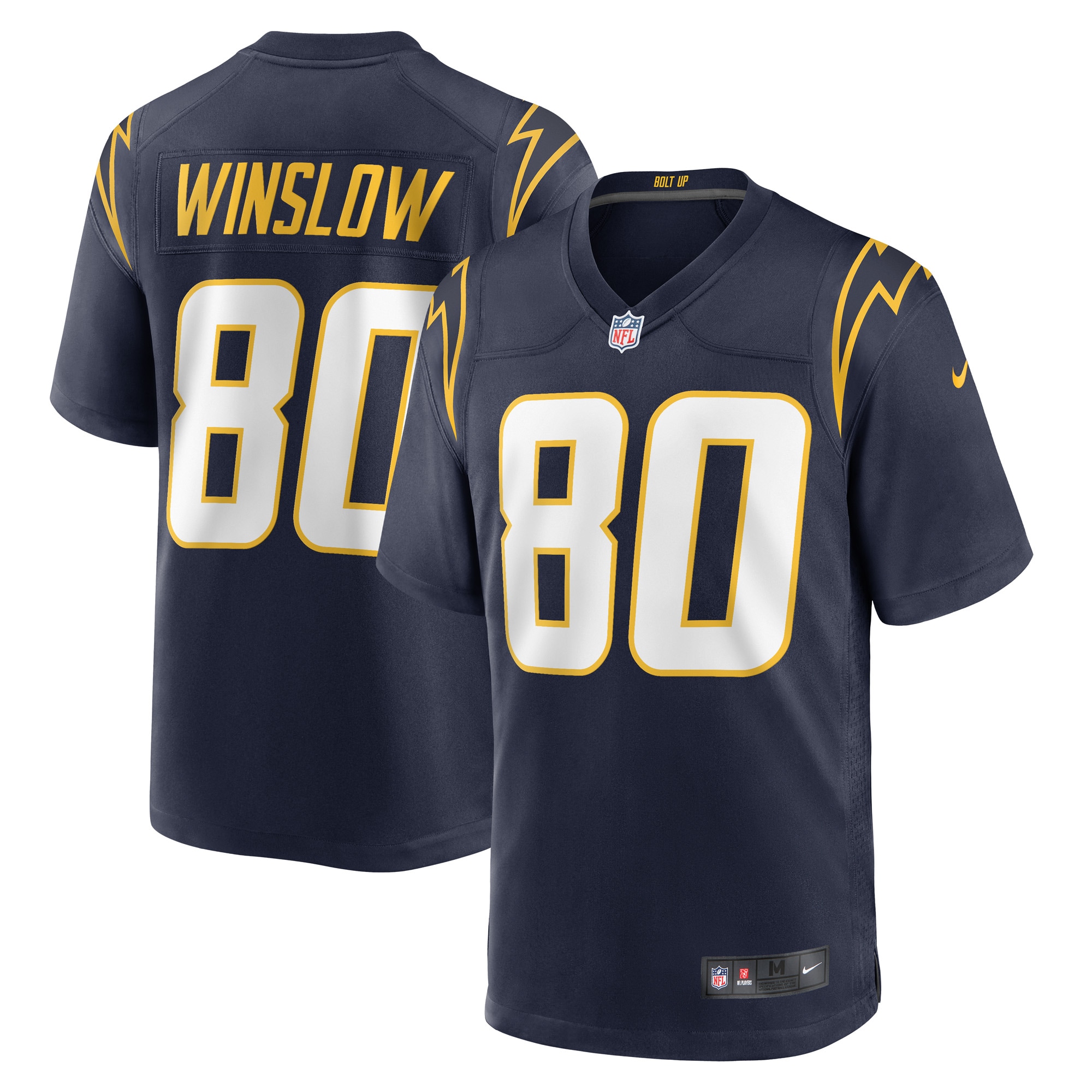 Kellen Winslow Los Angeles Chargers Retired Player Jersey – Navy