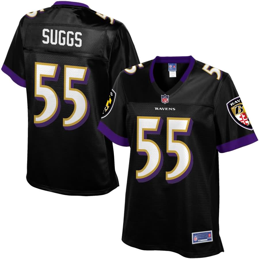 Womens Baltimore Ravens Terrell Suggs NFL Pro Line Alternate Jersey