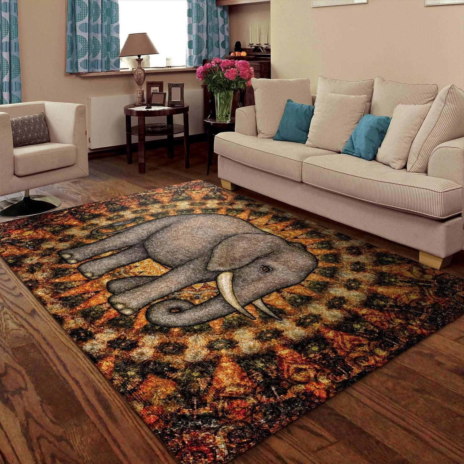 Elephants Tt2509040M Rug