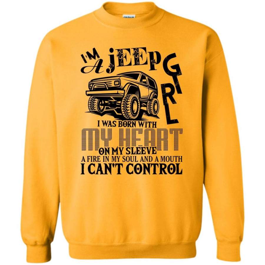 Coolest Jeep Lover T Shirt, I’M A Jeep Girl Sweatshirt Lt11