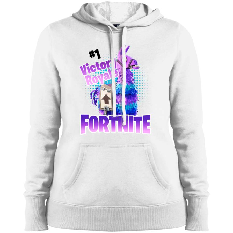 Fortnite, rihtuues Youth Unisex Kids for-tnite Llama #1 Victory Royale 3D Creative Ladies’ Pullover Hoodie