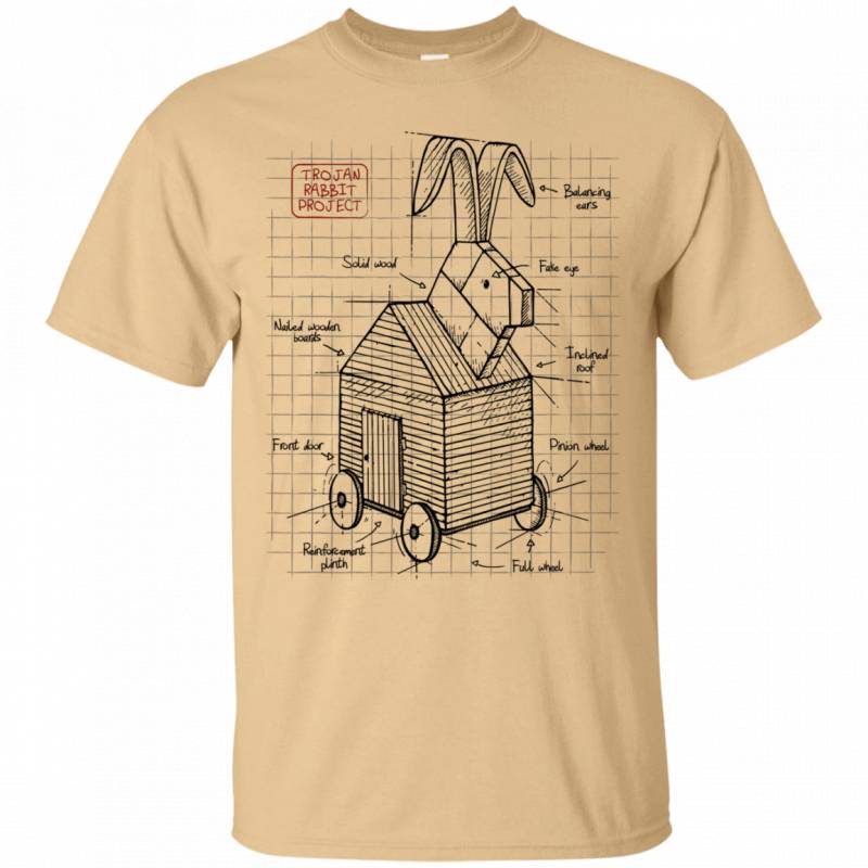 Trojan Rabbit Plan T-Shirt