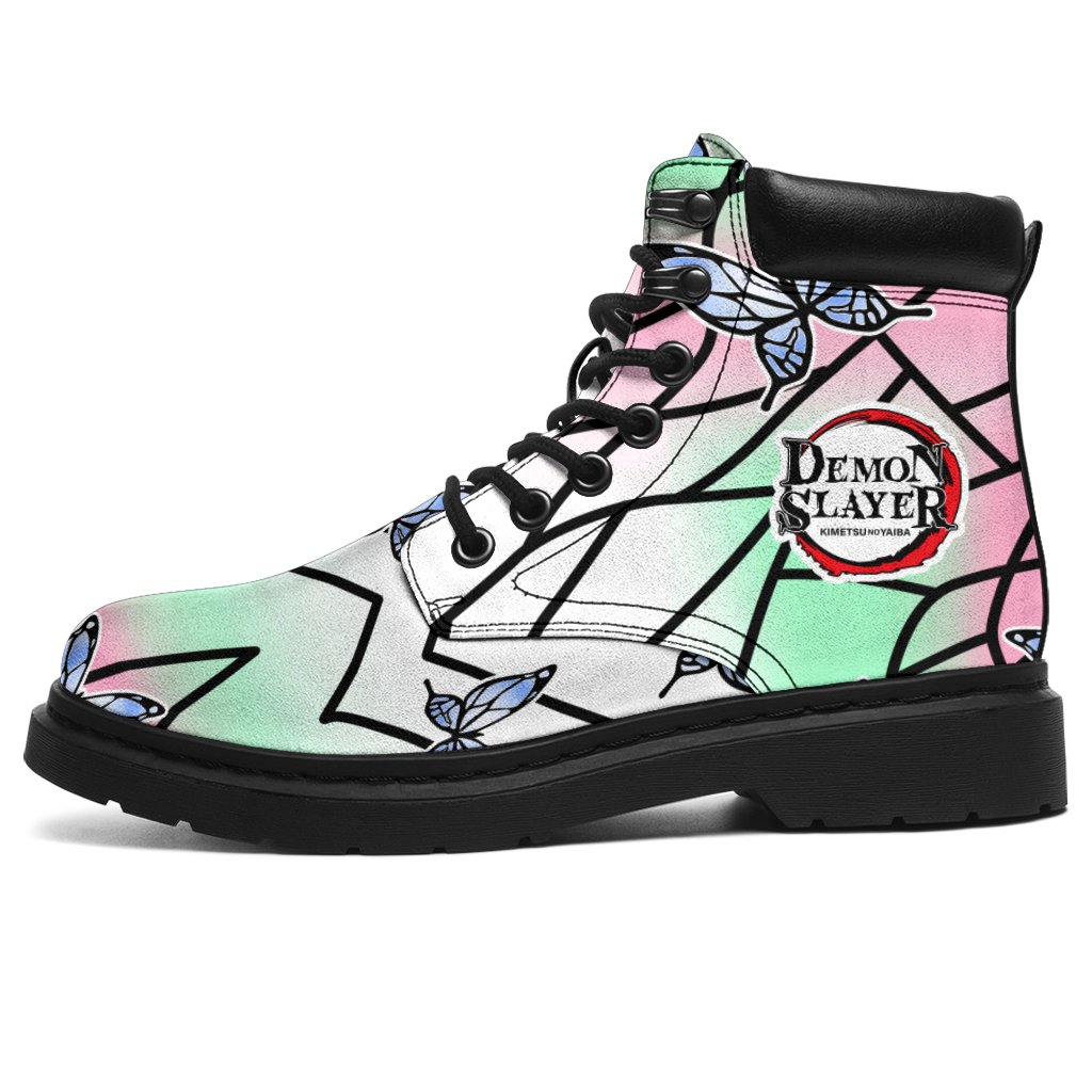Demon Slayer Boots Shoes Kochou Shinobu Sneakers Anime