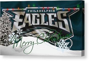 37 Philadelphia Eagles Joe Hamilton Canvas Print