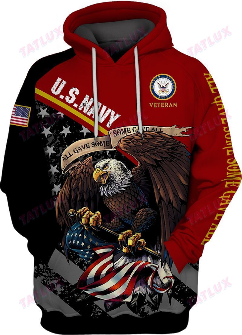 Us Navy All Gave Some Some Gave All 3D All Over Printed Shirt, Sweatshirt, Hoodie, Bomber Jacket Size S – 5Xl