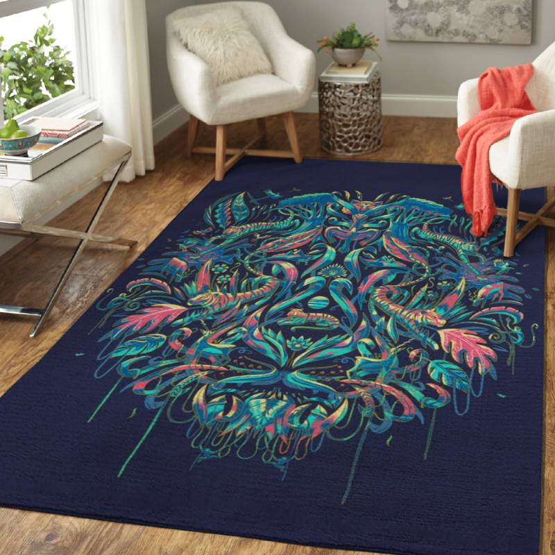 The King of Bengal – Animals And Nature Area Rug Carpet