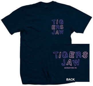 Tigers Jaw “Outlines” T Shirt