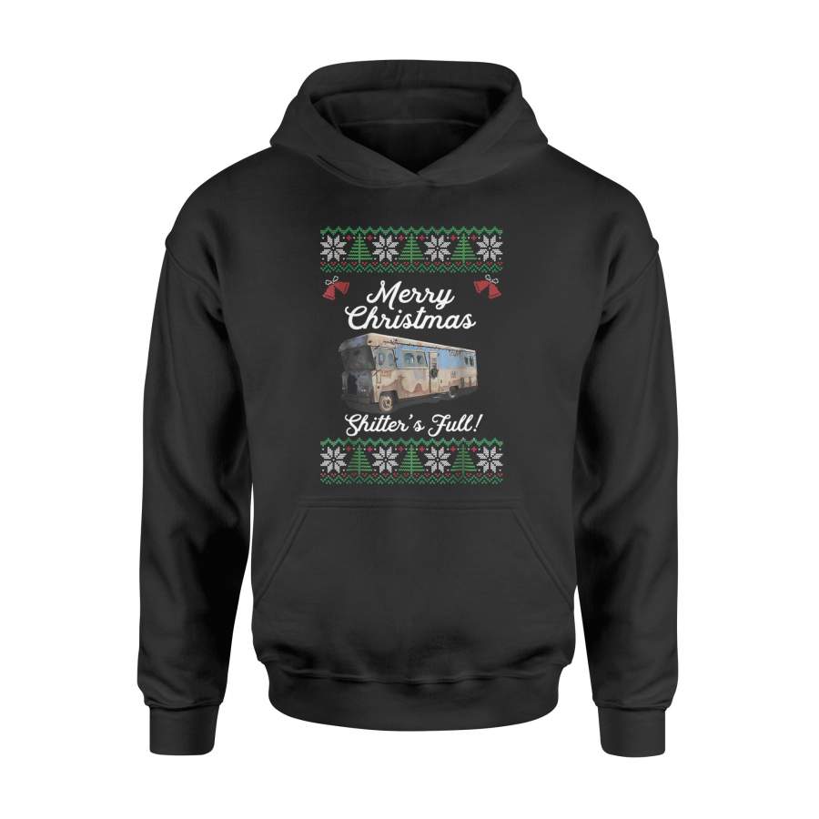 Shitter’s Full Ugly Christmas Sweater T-Shirt – Standard Hoodie