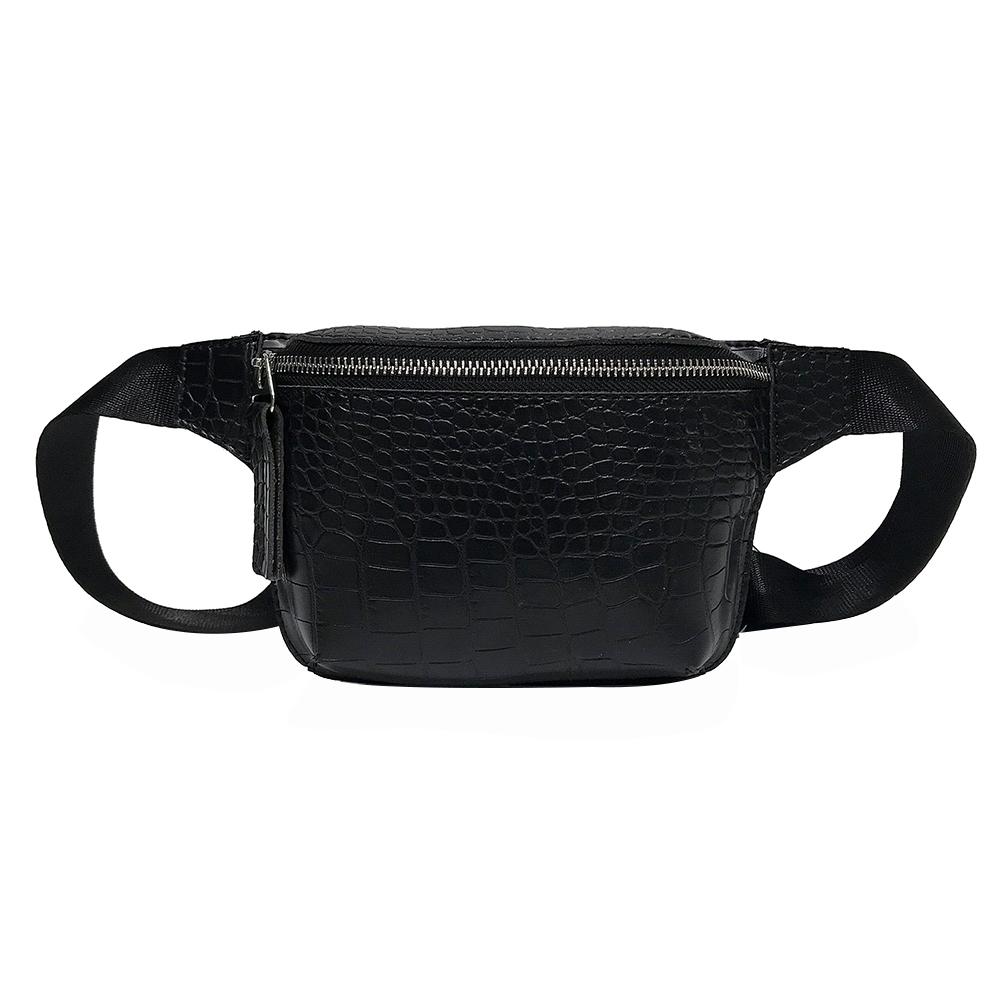 Retro Waist Bags PU Leather Pack Shoulder Bag Ladies Alligator Pattern Waist Pack Women Belt Multifunctional Chest Bag alx