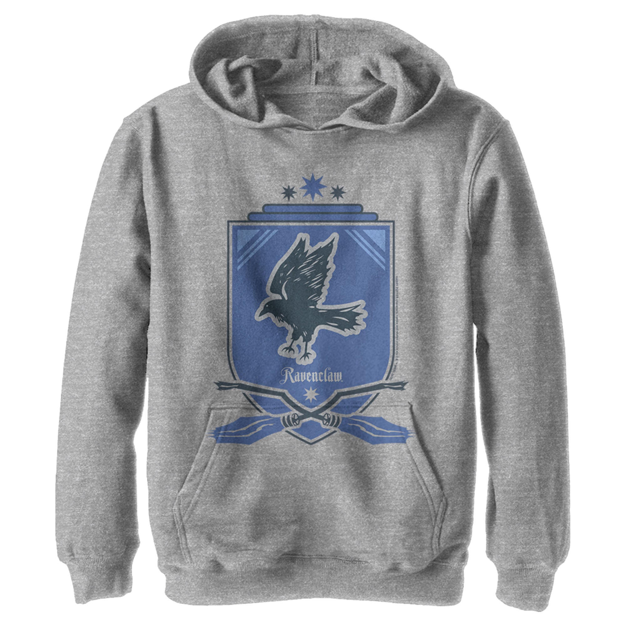 Boy’S Harry Potter Quidditch Ravenclaw Team Crest Pull Over Hoodie