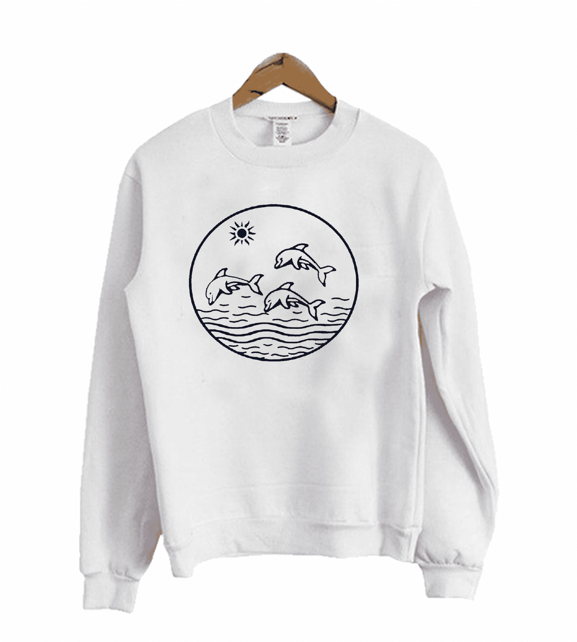 Dolphin Sweatshirt Sweater