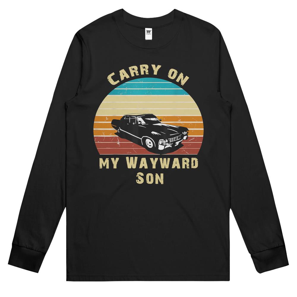 Carry On My Wayward Son Vintage Long Sleeve T Shirts