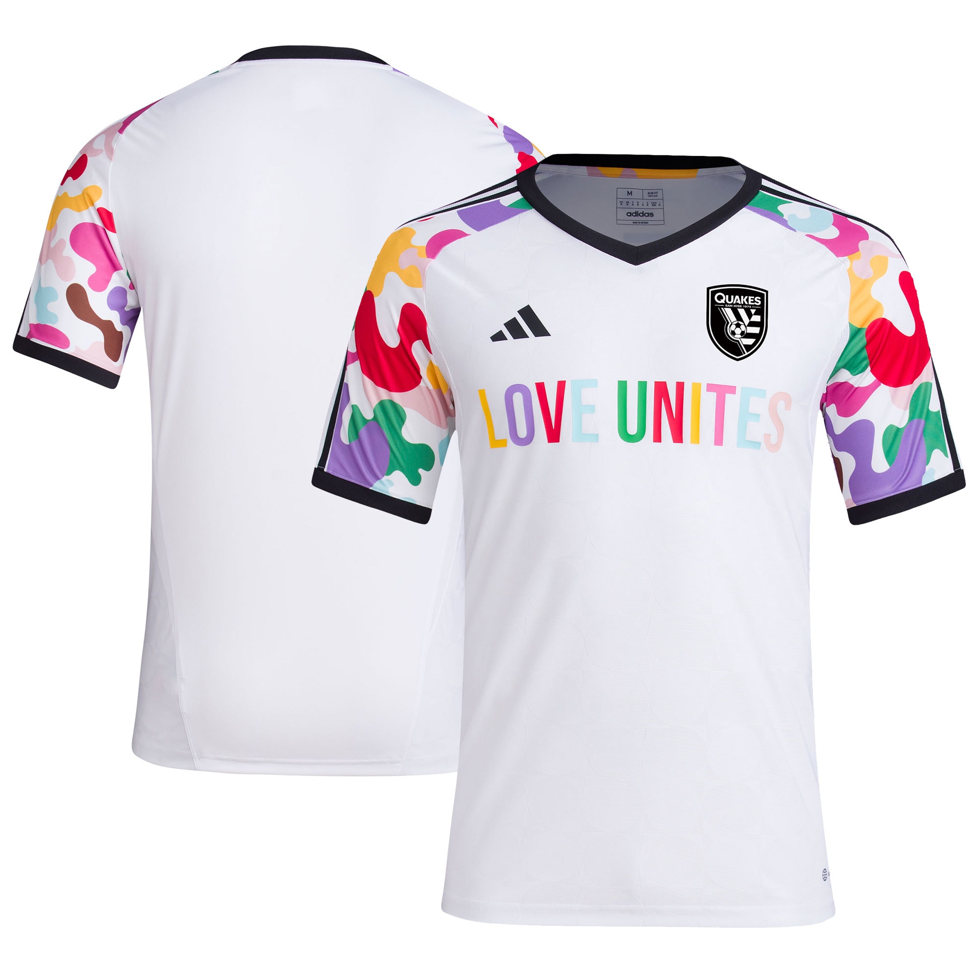 San Jose Earthquakes 2023 Pride Pre-Match Top – White