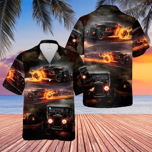 Hot Rode Hawaii Shirt Unisex Adult Ha81813