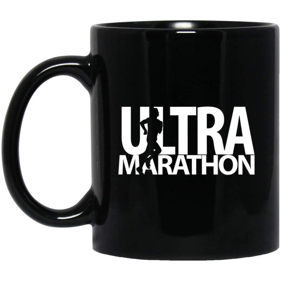 Ultramarathon Race Ultra Running 50K 100K Gift Idea 11oz 15oz Black Mug Happy Easter Day Funny Colors Eggs Bunny Ears Peeps Cute