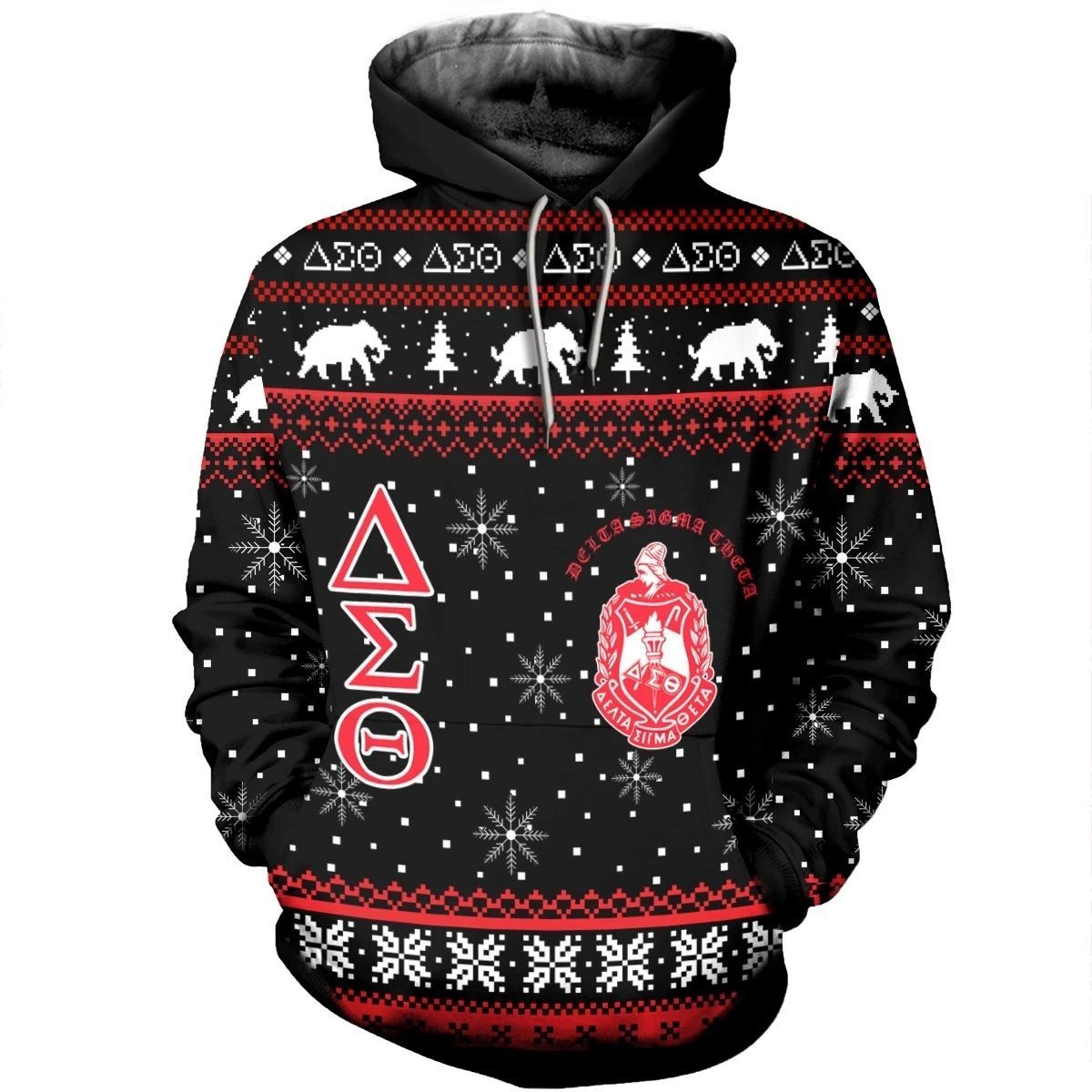 Sorority Hoodie –  Christmas  Delta Sigma Theta Hoodie