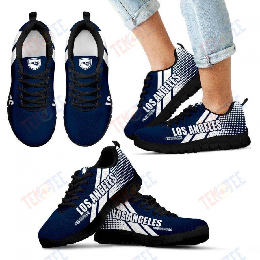 Mens Womens Go Los Angeles Rams Sneakers Sneaker Running Shoes For Men Women TDT838