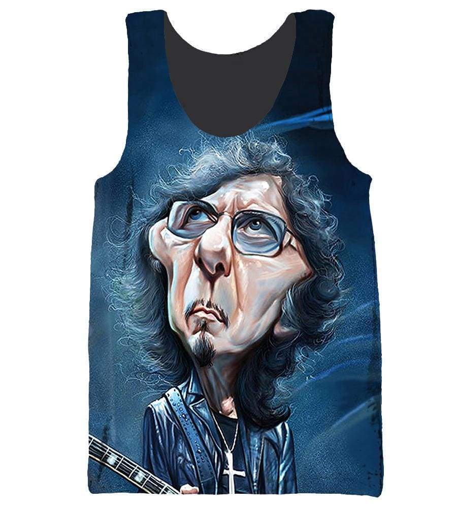 Tony Iommi Hoodies – Pullover Blue Hoodie