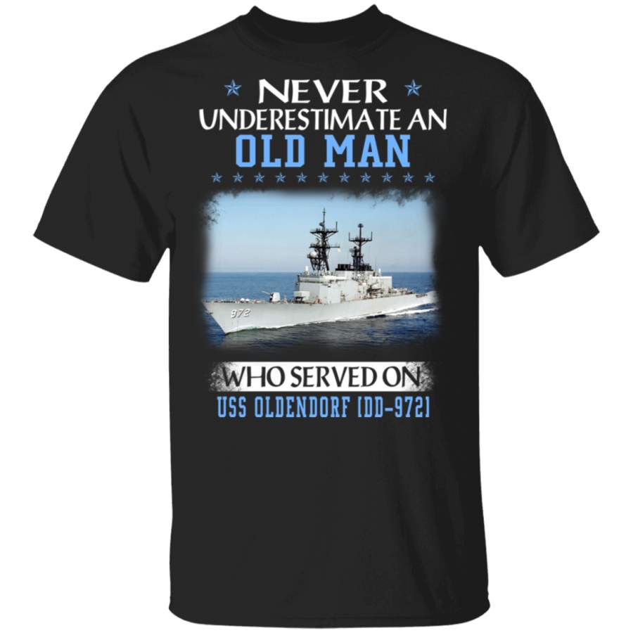 USS Oldendorf DD-972 Veterans Day Christmas Gift T-Shirt