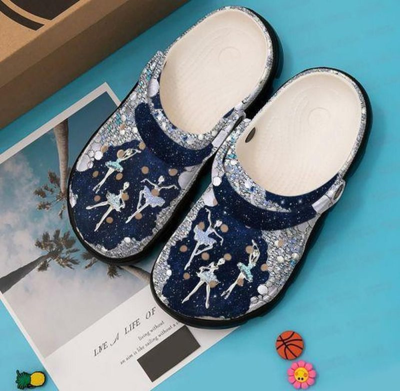 Ballet Personalized Dark Night Gift For Lover Rubber clog Shoes Comfy Footwear