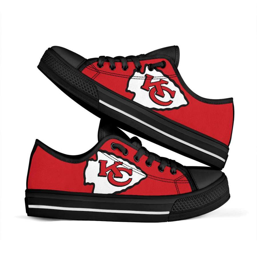 Kansas City Chiefs Shoes KC Low Top Sneakers
