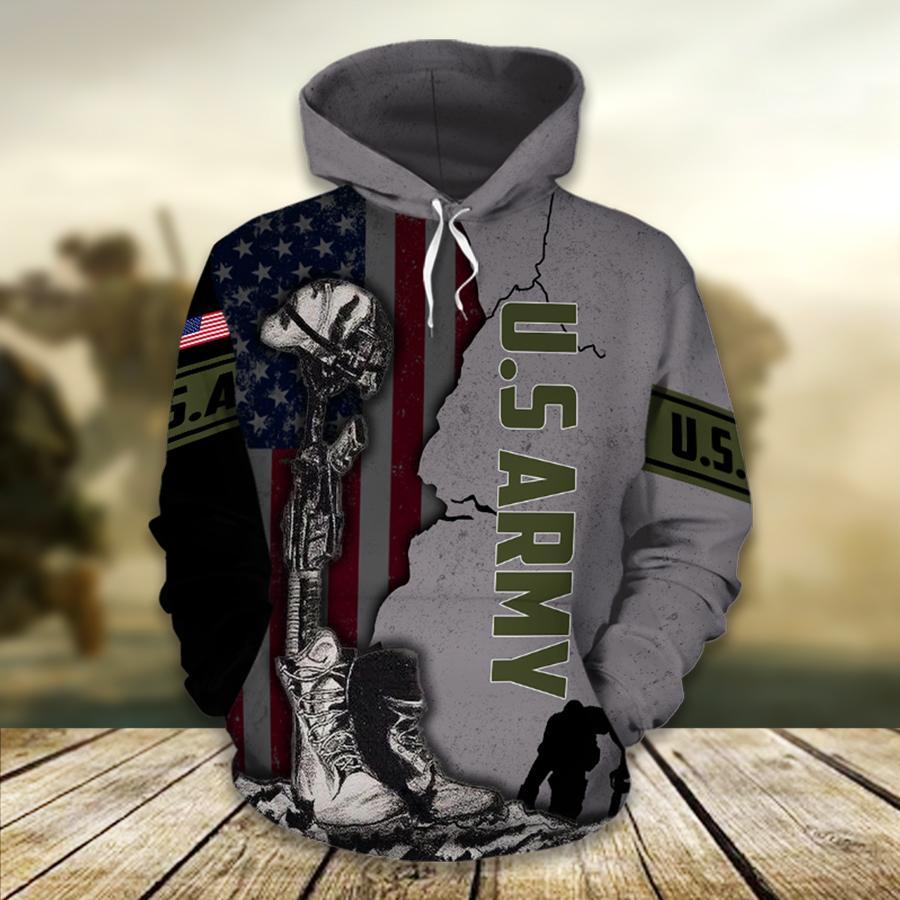 Armed Forces Army Military Veterans Day Hoodie