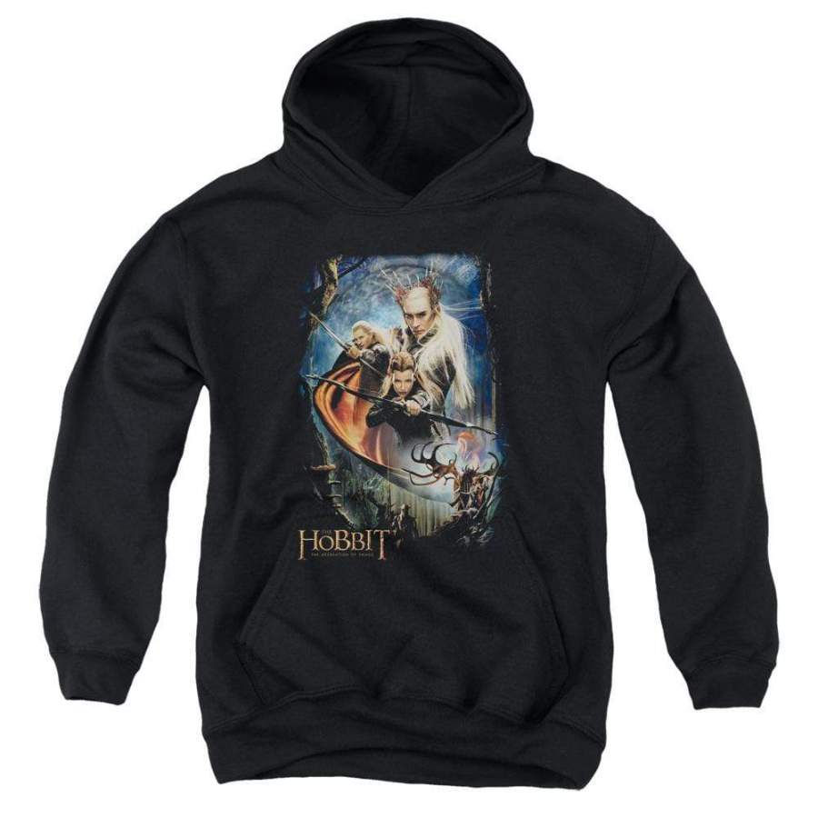 The Hobbit Thranduils Realm Youth Hoodie (Ages 8-12)