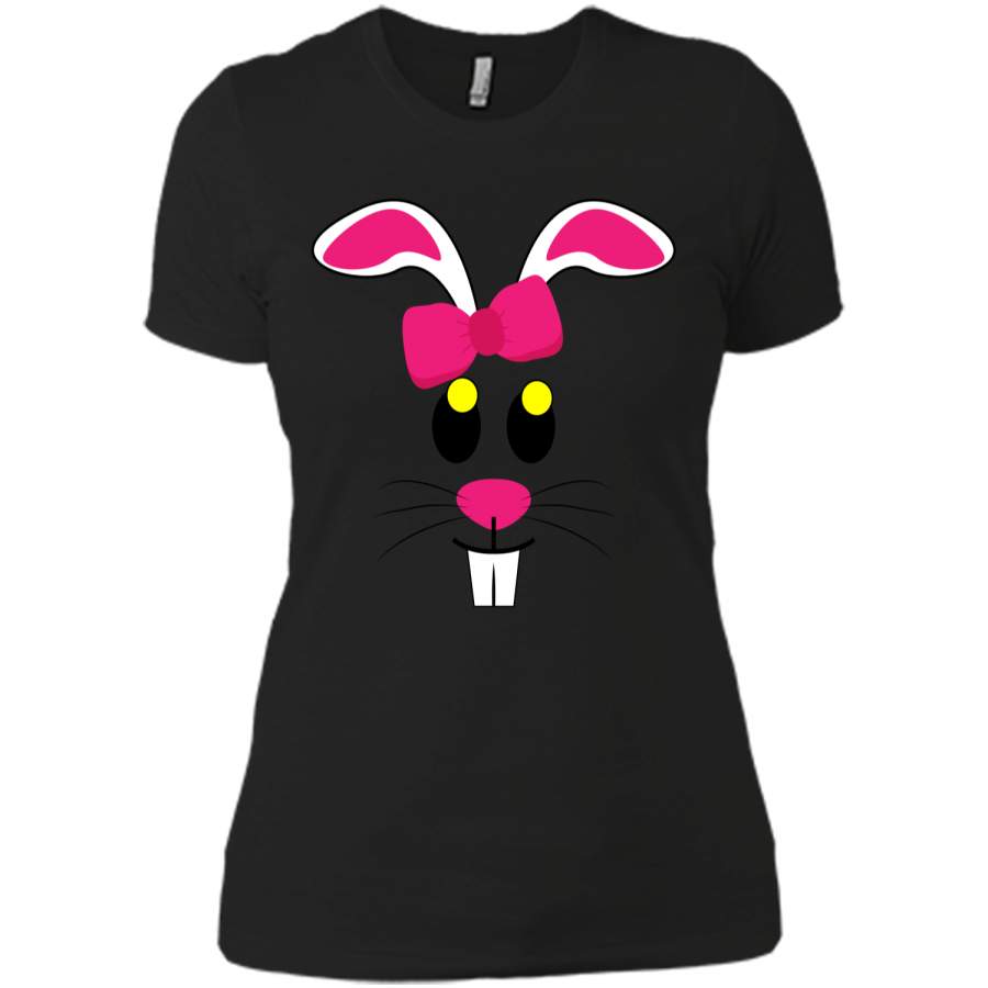 Bunny Shirt-Easter Costume-Easter For Girls T-shirt Next Level Ladies Boyfriend Tee