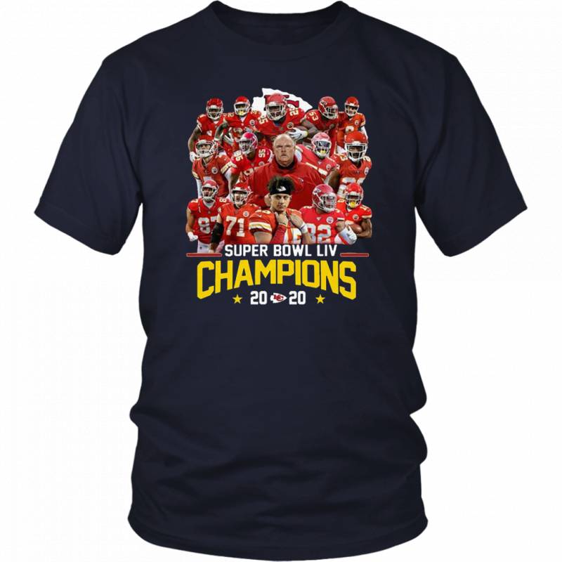 Kansas City Chiefs Super Bowl LIV Champions Shirt