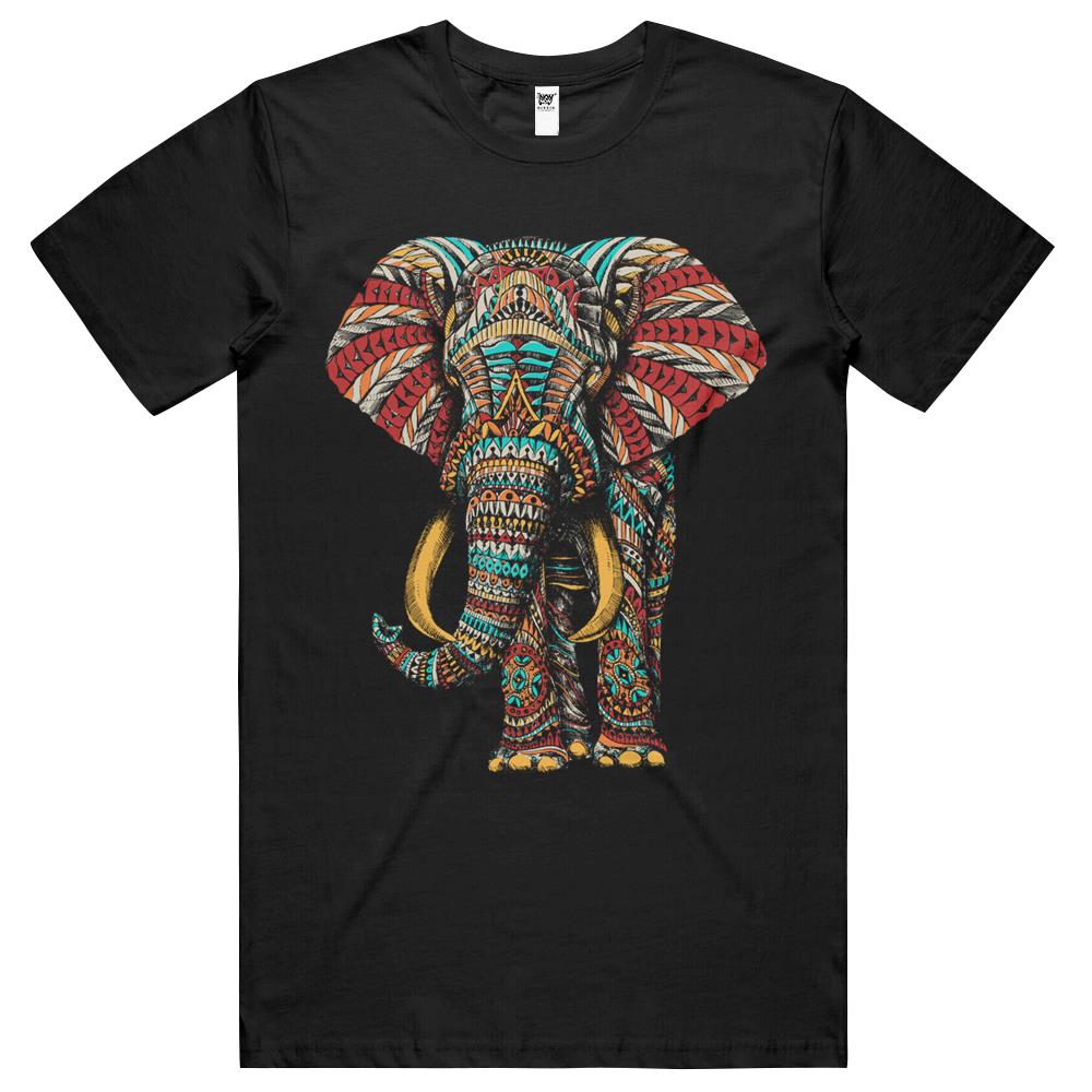 Ornate Elephant T Shirts