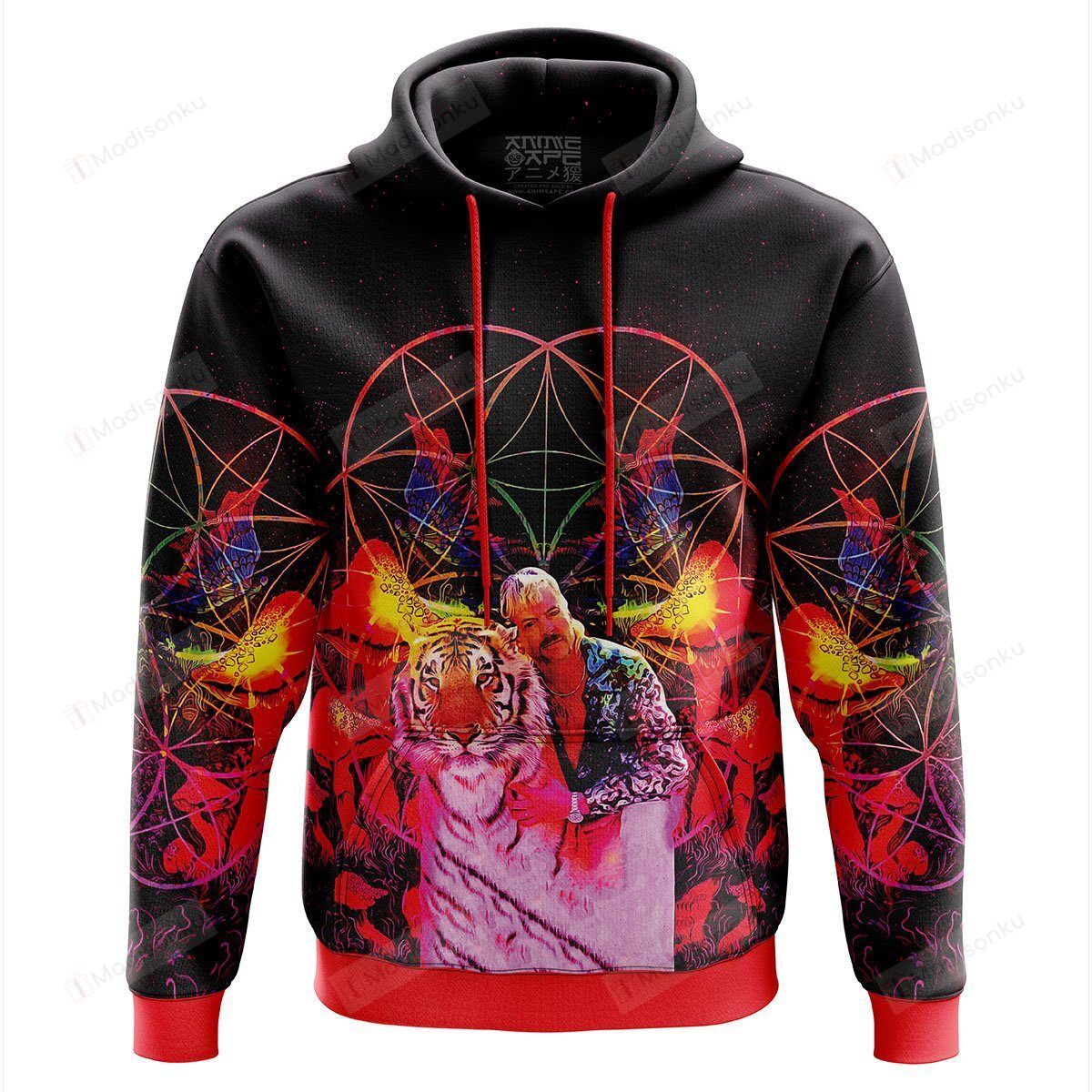 Vibing Joe Exotic Tiger King  3D All Over Print Hoodie, Zip-Up Hoodie