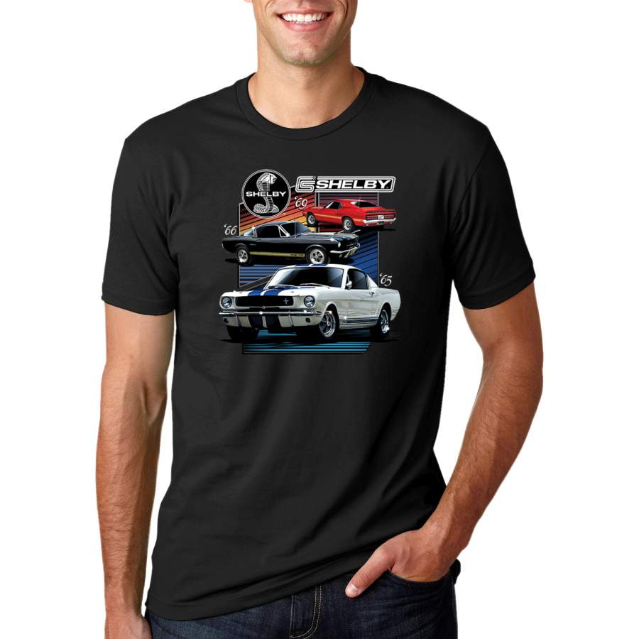 Shelby ’69 Ford 65 Cobra Classic Vintage 1966 Muscle Cars Cars and Trucks Graphic T-Shirt