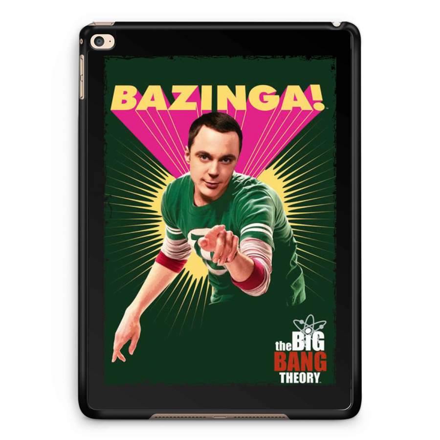 Bazinga The Big Bang Poster iPad 2 / 3 / 4 / 5 / 6| iPad Air / Air 2 | iPad Mini 1 / 2 / 3 / 4 | iPad Pro Case