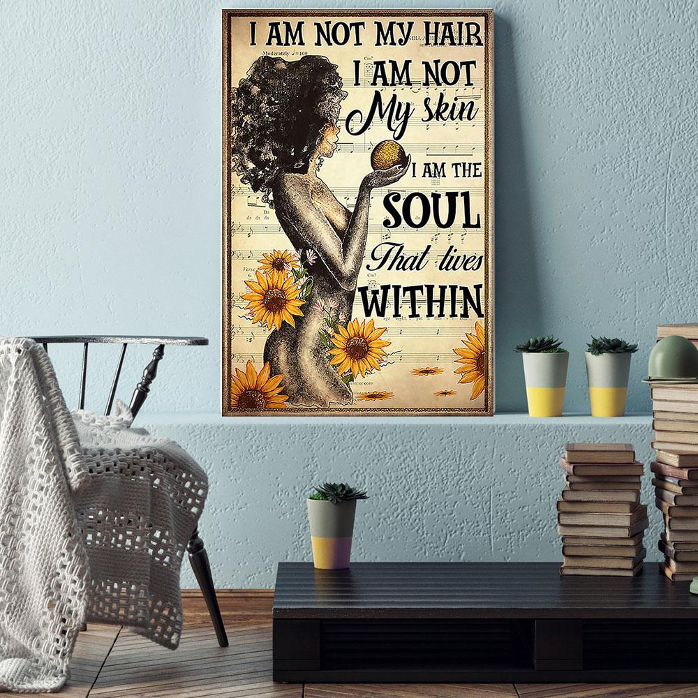 West Africa Best Canvas Prints Perfect Melanin Poster Art Print Black Women Afro Man Appealing Dorm Room Canvas